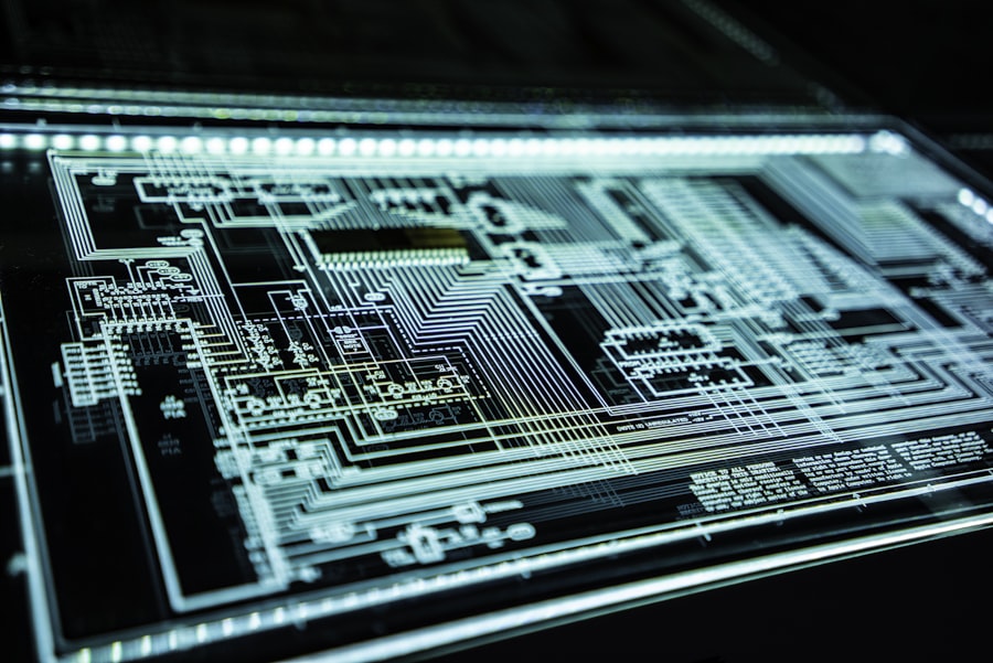 Cybersecurity monitoring on a computer screen